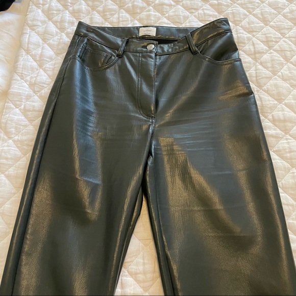 Aritzia Melina pant - dark ivy green - 6 - Picture 1 of 6